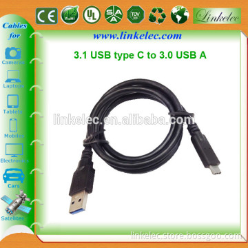 USB 3.0 cable to type C USB 3.1 cable